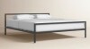 AllModern Aston Open-Frame Full Size Bed in Black New in Box $599