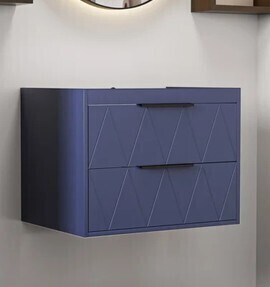ECLIFE 24" Wall Mounted Single Bathroom Vanity Cabinet, Floating Cabinet with Soft-Close Drawers, New In Box $399
