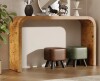 Millwood Pines Flavil 52'' W Solid Wood Console Table with Sled Base New in Box $499