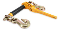 Cocbitdom 3/8"-1/2" Heavy Duty Folding Handle Load Binder, Ratchet Chain Binder with 2 Grab Hooks, 12,000 lb Working Load, Suitable for Flatbed Truck Trailers New $199