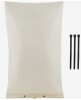 VEVOR Fiber Cotton Well Head Pump Cover, 20''W x 34''H, Pipe Insulation Cover Sprinkler Cover for Outside Backflow Valve Cover, 600D PVC Oxford Polyester Surface Aluminum Film Thermal Insulation Layer New In Box $79