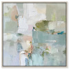 Art Remedy Jade Sweep I Canvas Minimal Abstracts by Art Remedy, 40" x 40" New In Box $299