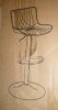 Hokku Designs Zager Faux Leather Swivel Adjustable Height Bar Stool New In Box $499 - 2