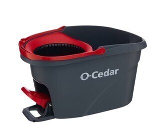 O-Cedar EasyWring Microfiber Spin Mop Bucket New In Box $79