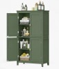 Red Barrel Studio&reg; Arhavi 43.5" H 4-Door Floor Storage Cabinet with Adjustable Shelves $399