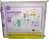 MEDLINE Single Layer Latex Foley Catheter Tray with Silicone-Elastomer Coated Latex Catheter, 16 Fr x 16" L, 10 mL, SnapSecure Device, 2,000 mL Drain Bag and Peri-Care Wipe New In Box - 2