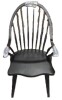 Lark Manor Hendry Hahira Windsor Back Arm Chair in Black New in Box $499 - 2