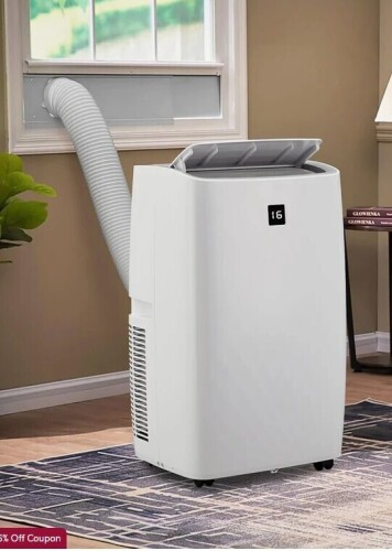 LunmiParty 12,000 BTU 3-in-1 Portable Air Conditioner with Remote, Cools 550 Sq.Ft, Dehumidifier & Fan, 50dB Sleep Mode, 24H Timer, Window Kit New in box $599