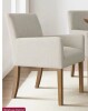 Red Barrel Studio Kirjak 34" H Stain Resistant Linen Accent Armchair New in box $399