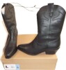 Steve Madden Pair of Ladies Western Boot - Black Leather - New In Box Size 9 $159.99 - 2