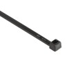 HellermannTyton UV Resistant Cable Tie, 12" Long, UL Rated, 50lb Tensile Strength, PA66UV, Black, 100/pkg New In Box