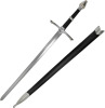 Knights Collection Medieval Sword One Hand Sword, Dull Blade. for Collection, Gift, Show and Fair Cosplay and LARP Similar to Picture New In Box $199