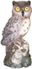Home Accents Holiday 2.5 ft Grave & Bones Hand-Painted LED Owl New $99 - 2