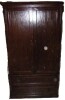 Red Barrel Studio Modern Oak Solid Wood Wardrobe Armoire in Concord Cherry Similar to Picture New Floor Model $1399 - 2