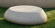 Vondom Stone Coffee Table in Ecru New in Box $799