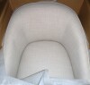 Birch Lane Concorde Caster Accent Chair in Beige New in Box $499 - 2