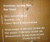 Millwood Pines Geonna Saddle Style Solid Wood Bar & Counter Stool with Footrest New In Box $299 - 2