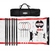 Hall of Games 32-ft Outdoor Volleyball and Badminton Net with Carrying Bag Accessories Set New In Box $199