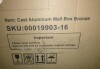 Whitehall Products Pedestal Bronze, Large, Aluminum, Post-Mount All-In-One Mailbox and Post Combo New In Box $399 - 2