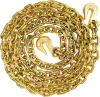 SALIFTFE 1/2 Chain Trailer Chain with Hooks (1/2 in x 16FT) Grade 80 Tow Log Chain 12000 lbs Working Load for Truck Farm Construction New $299