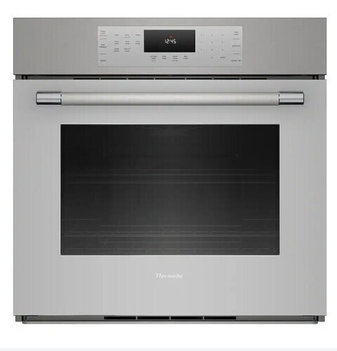 Thermador - Masterpiece 30" 4.6 Cu. Ft. Built-In Single Electric Smart Wall Oven with True Convection and Professional Handle - Stainless Steel New $3499