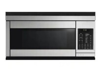 Fisher & Paykel - 1.1 Cu. Ft. Over-the-Counter Microwave - Black Stainless Steel New $1499