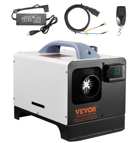 VEVOR 5-8KW Diesel Heater, Diesel Air Heater All in One with Remote Control and LCD Screen, Fast Heating Low Noise, Portable Diesel Heater for Truck Van RV Trailer Camper New In Box $299