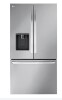 LG - 36-in Wide Counter-Depth MAX 25.5 Cu. Ft. French Door Smart Refrigerator with Dual Ice - Stainless Steel New Floor Model On Working $3999