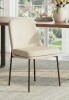 George Oliver Fabric Upholstered Parsons Side Chair Dining Chair in Beige New in Box $299