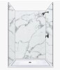 Polymarm 60" W 80" H 36" D Three Wall Composite Shower Wall Panel Surround - Seamless 60" Backwall New in Box $999
