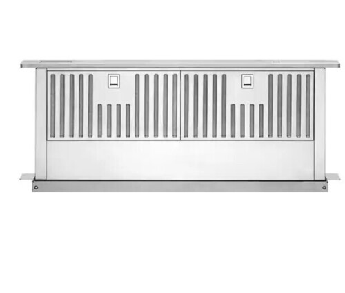 KitchenAid - 36 inches - Externally Vented & Recirculating - Telescopic Downdraft Range Hood - Stainless Steel New Floor Model $1899
