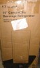 Ca'Lefort 14.8" W 100 -Can Capacity Stainless Steel Built-in/Freestanding Indoor Beverage Refrigerator with Glass Door, New in Box $799 - 2