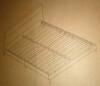 CosmoLiving Westerleigh Upholstered Platform Bed with Minimalist Tufted Headboard, Wooden Slat Support, No Box Spring Needed, Fabric Covered Legs, King, Light Gray Velvet, New in Box $599 - 2