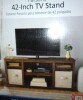 Mainstays Parsons TV Stand for TVs up to 50", Canyon Walnut, New in Box $299 - 2