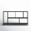 AllModern Level 52'' Console Table, Blackened Bronze, New in Box $399