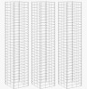Arlmont & Co. Jarib 11.8" H x 11.8" W Gabion Raised Bed Set - Retaining Wall Solution, Silver Iron New Shelf Pull $299