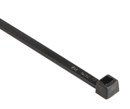 HellermannTyton Cable Tie, 8" Long, UL Rated, 50lb Tensile Strength, PA66, Black, 1000/pkg / HellermannTyton Cable Tie, 15" Long, UL Rated, 50lb Tensile Strength, PA66, Black, 100/pkg / Assorted New in Box