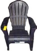 StyleWell Midnight Blue Plastic Adirondack Chair with Cup and Phone Holder New Floor Model $99 - 2