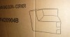 NFusion Dael Modern Coastal Outdoor Olefin Bean Bag Corner Sofa with Shredded Foam Fill New In Box $299 - 2