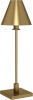 Henn&Hart 28" Tall Table Lamp with Metal Shade in Brass/Brass New In Box $199
