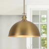 Mercer41 Lysander 1 - Light 17.7" Single Dome Kitchen Island Pendant Light New In Box $299
