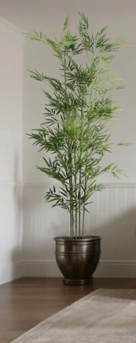 Vitalismo 6 ft. Artificial Bamboo Tree in Pot Faux Plant Fake Tree for Home D&eacute;cor Indoor New In Box $499