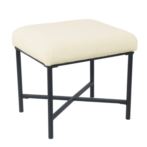 Everly Quinn Rayshad Upholstered Ottoman $299
