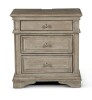 Steve Silver Highland Park 3- Drawer Nightstand in Driftwood $399