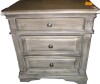 Steve Silver Highland Park 3- Drawer Nightstand in Driftwood $399 - 2