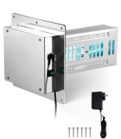 VEVOR HVAC Air Purifier Whole House, 18W 9inch, Light in Duct for Ac (Air Conditioning) Duct, Air Scrubber with 2 Bulb, PCO Technology HVAC lights with Power Cord for Ac Systems New In Box $99