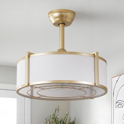 Mercer41 19'' Modern Ceiling Fan With Light Kit And Remote Control New In Box $399