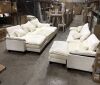 Rebrilliant 107.9" Modular U-Shaped Sectional Sofa with Ottomans, Deep Seat Couch New $1499 - 2