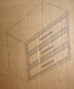 Hokku Designs Cesiro Accent 3 - Drawer Nightstand, Natural, New in Box $399 - 2