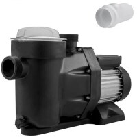 VEVOR 1 HP Pool Pump, 19200 L/h 750W Pool Pump In/Ground Swimming Pool Pump with Strainer Basket Pool Pump Motor for Clean Swimming Pool Water 1.97" Inlet/Outlet Pool Filter Pump with 2 Fitting Hoses, New in Box $299